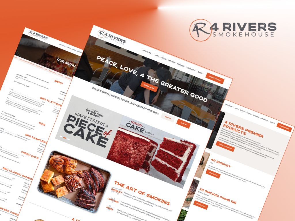 4R Smokehouse – WordPress Food Ordering Website