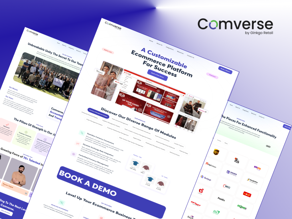 Figma to WordPress Website – Comverse Global
